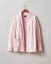 Women's French Terry Cardigan - Silver Pink